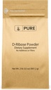 Pure Original Ingredienser D-Ribose (2lb) Ernæringstilskud, Non- GMO, Gluten- Free, Unflavored