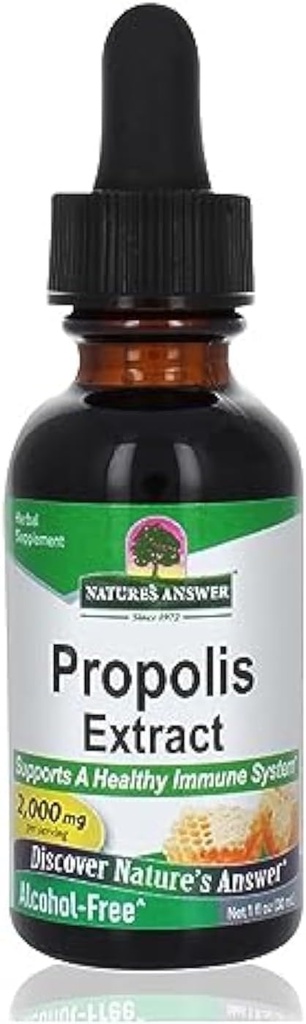 Nature's Answer Propolis Resin Extract | Herbal Supplement | All-Natural Immune Support | Vegan, Alcohol-Free & Gluten-Free 1oz