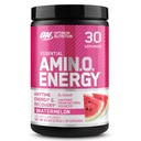 Optimum Nutrition Amino Energy - Pre Workout med grøn te, BCAA, Aminosyrer, Keto Friendly, Green Coffee Extract, Energy Powder - Watermelon, 30 Servere (Packaging May Vary)
