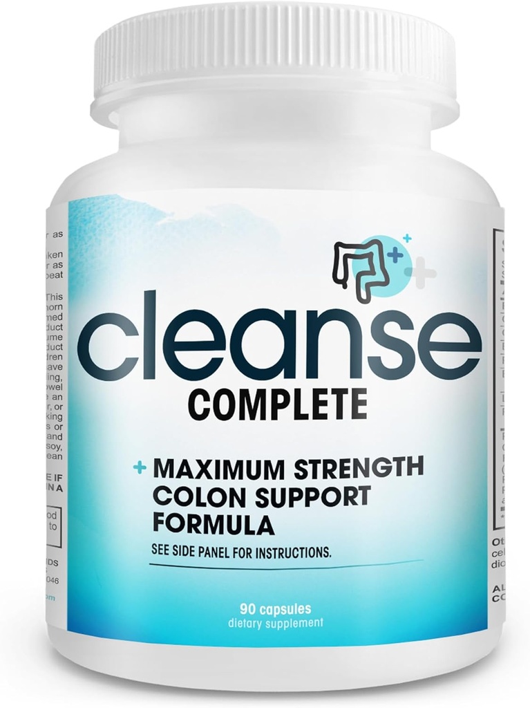 Rense komplet - Triple Strength Aktiveret Colon Cleansefor Optimal Colon Sundhed og Colon Care.
