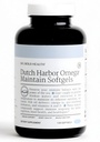 Big Fold Health Dutch Harbor Omega Opretholde Softels - Premium Alaska Cod Leverolie (120 Greve) - Sustainable Sourced Omega-3 Supplement med EPA, DHA, DPA - Naturlige vitaminer A & D - MSC Certificeret