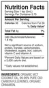 C60 Purple Power Cinnamon Flavored C60 MCT Coconut Oil - Rejsestørrelse - Økologisk Cold- Presset Coconut Oil - 99,99% Pure C60 Carbon Fullerenes - Boost Energy & Mental Focus (1oz)