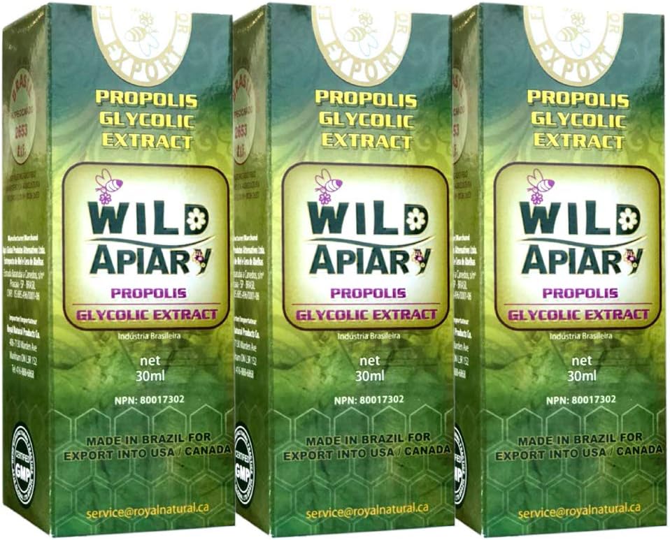 Bee Propolis Liquid Extract 85% Non Alcohol Green Bee Propolis Liquid Glycolic Extract- Non Alcoholic, Wax Free, Sugar Free