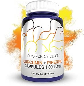 Nootropics Depot Curcumin + Piperine Kapsler