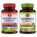Vitalitown Magnesium + Moringa Bundle (pakke med 2)