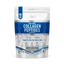 The Intelligent Health Collagen Peptider Powder, 45 Servere, Hydrolyzed Collagen, Type I & III, Grass Fed, Unflavored, Gluten Free, Keto / Paleo, 10g Servere, 15.9 Oz, Skin Support, Hår, Nail, Joints