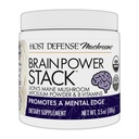 Host Defense BrainPower Stack Powder - Målrettet Brain Support - Powder Mushroom Supplement med løvens Mane, Niacin (B3) & Vitamin B12 - Herbal Brain Support - 100g (66 Servere) *