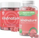 kindnature Myo- Inositol & vitamin B1 Wellness Bundle - Hormonal Balance & Nervesystemet Support Gummies