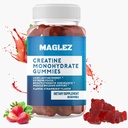 Creatine Gummies – Tasty Gains for Women & Men – Vegan, Gluten-Free Strawberry Creatine Gummy – 60 Count for Supports Muscle Growth & Strength
