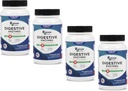Zenesis Labs fordøjelsesenzymer - med Amylase, Bromelain, Protease, Lipase & 14 Andre enzymer Bulk 360 Capsule Supply (4 flaske sæt - 90 kapsler / flaske)