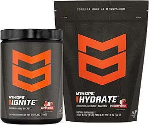 MTN OPS Idite Tiger 's Blood + Hydrate Strawberry Coconut Bundle