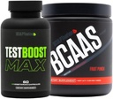 Schedpt Nation by V Shred Test Boost Max and BCAA Fruit Punch Powder Bundle