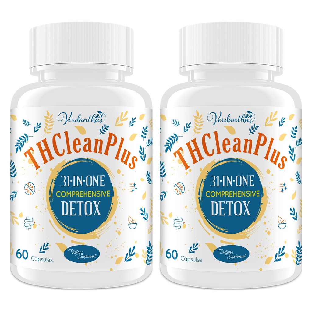 31- in- ONE Detox og lever cleaner, hurtig detox, fuld krop afgiftning, toksiner renere for lever, Nyre, naturlige herbal Formel, Support Immunation & Mood, 120 Kapsler
