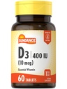Sundance D3 400 IE (10 mcg)