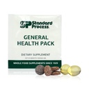 Standard Process General Health Pack - Daily Multivitamin & Mineral Supplement - Understøtter grundlæggende sundhed & immunfunktion - 60 pakker