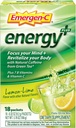 Emergen- C Energy +, Med B vitaminer, C-vitamin og naturlig koffein fra grøn te (18 Greve, Blåbær Acai Flavor) Kosttilskud drik mix, 0,33 Ounce pulver pakker