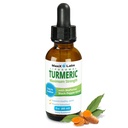 Gurkemeje Flydende Kosttilskud - Gurkemeje Curcumin med Sort Pepper Extract - Højeste potens 800mg - Antioxidant - Tumerisk Kosttilskud w / Bioperine - Non- GMO - 2 Fl Oz
