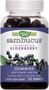 Nature 's Way Sambucus Elderberry med C-vitamin og zink, 120 gummies