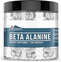 Earthborn Elements Beta- Alanine 200 Kapsler, Pure & Ufortyndet, Ingen tilsætningsstoffer