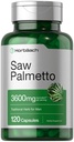 Horbäach Saw Palmetto Extract 124; 120 Capsules; 124; Non-GMO og Gluten Free Formel 124; fra Saw Palmetto Berries
