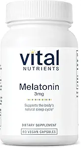 Vital Nutrients Melatonin 3 mg