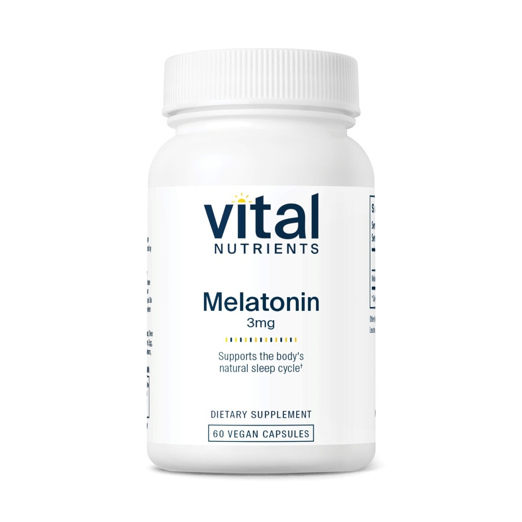 Vital Nutrients Melatonin 3 mg