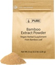 Pure Original Ingredients Bamboo Extract (8oz) Non- GMOM Gluten- Free, Urte Supplement