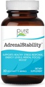 Adrenal stabilitet ved Pure Essence - Adrenal træthed supplement med Ashwagandha, Holy Basil, understøtter sund stress reaktion, energi, søvn (30 Caps)