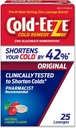 Cold- EEZE Natural Cherry Zink Lozenges, Homøopatisk Cold Remedy, Reducerer Varigheden af den fælles kulde, Sore Hals, Host, Congestion og Post Nasal Drip, 25 Greve