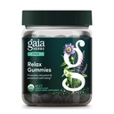 Gaia Herbs Relax Gummies - Understøtter rolige følelser - med Organic Apple Juice & Lemon Juice Koncentrat - 45 Gummies (15 Servere)