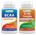 Bedste Naturals BCAA 3200mg & B- 100 Complex