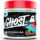 GHOST Hydration, Kiwi Strawberry, 40 Serv, Electrolyte Powder - Drink Mix supplement med Magnesium, Kalium, Calcium, C-vitamin & Taurine for Energy & Endurance - Vegan, fri for soja, Sukker & Gluten