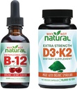Hvorfor ikke Natural Energy, Immunitet, Mood og Bone Sundhed B12 + Vegan D3 / K2