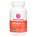 TurmerZing C- 14 Testet gurkemeje og ingefær for sund inflammatorisk respons, 95% Curcumins 5% Gingeroler
