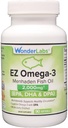 Atlantic Menhaden Fish Oil Omega-3 2000 mg, Burpless, Made in The USA, Perfect Balance of EPA + DHA + DPA 90 Softgels