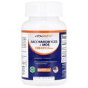 Vitamatic Saccharomyces Boulardii Probiotic 10B per Serving + Yeast Extract (MOS Yeast Fraction) 300 mg - 60 DR kapsler - Made in The USA
