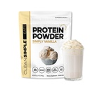 Rene Simple Spiser Whey Protein Powder, Simply Vanilla Flavor naturligt sødet, 100% Græs Fedt Protein Powder med fordøjelige enzymer & ingen kunstige ingredienser, Gluten Free, 30 Servere