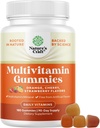 Potent Daglig Multivitamin Gummier for voksne - Wellness Blend of Vitamin D A C E B12 Zink og biotin - Voksen Vitamin Gummy for energi og immunforsvar - Non- GMO Gluten Free and Halal - 180 Gummies