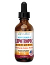 ANUMED - Lipotropic Complex Liquid Drops med vitamin B12, B6, Folinsyre, Cholin, Inositol til leversundhed, Natural Cleanser, Detox + øger naturlige energiniveauer. Vegan, Non- GMO, Gluten- Free (2oz)