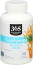 365 af Whole Foods Market, Cordyceps Mushroom Vegan Kapsler, 500mg, 90 Greve