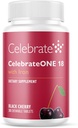 Celebrate Vitamins CelebrateONE 18 Chewables, 18mg Iron - Once Daily Bariatric Multivitamin, Essential Vitamins & Minerals - Gastric Bypass & Sleeve Gastrectomy Supplement - Black Cherry (30 Tablets)