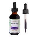 Quantum Health Black Elderberry Liquid Extract Sambucus Nigra immunsupport Formel 700mg - Daglig Wellness Boost af potente antioxidanter til kvinder & mænd - Høj dosis, hurtig absorption, Vegan - 2 Fl Oz