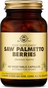 Solgar Saw Palmetto Berries, 100 Vegetabilske kapsler - Mænd sundhed - Fuld potens - Non-GMO, Vegan, Gluten Free, Dairy Free, Kosher - 100 Servere