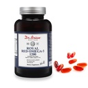 Dr. Brian Royal Red Omega 3 1200, Fish Oil Supplement med EPA og DHA Omega3 Fish Oil Contain Vitamin D, E Omega-3 Støtte til fysisk sundhed - 90 Soft Gels