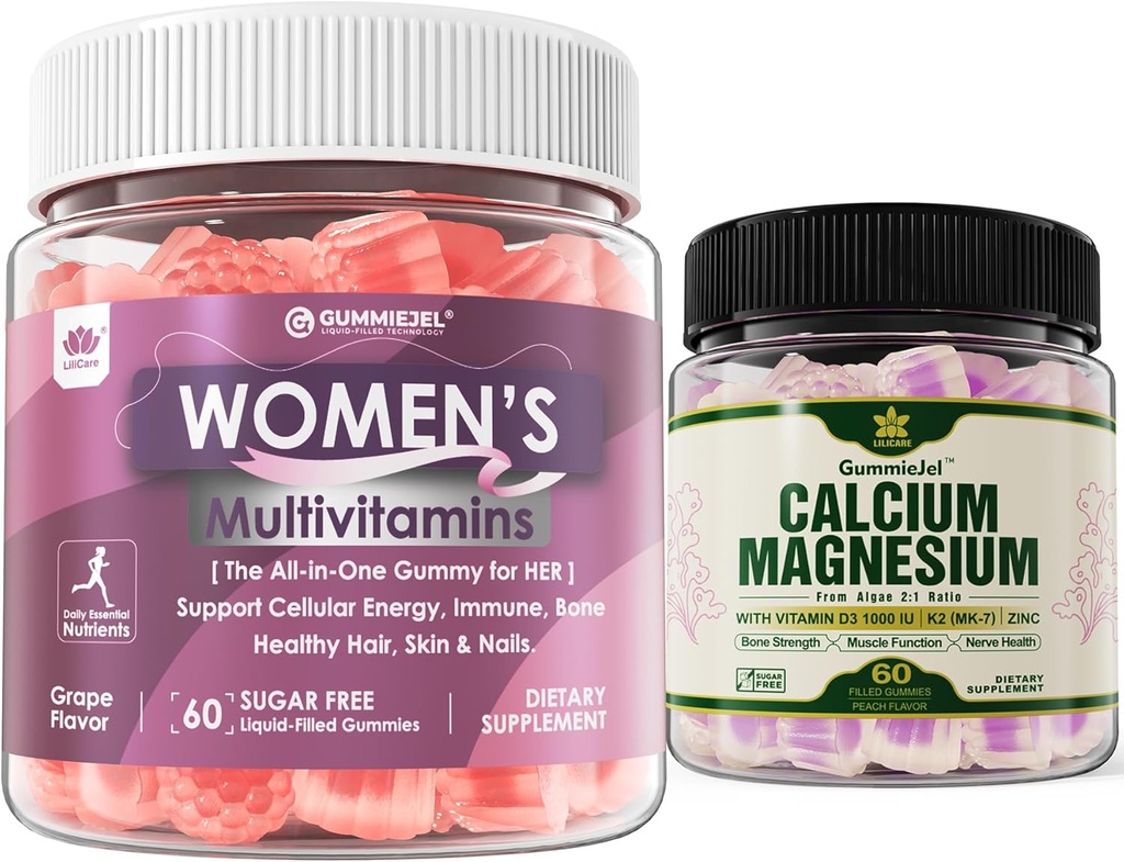 Bundle - Kvinder Multivitamin + Alger Calcium