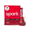 AdvoCare Gnist - Energy Drink Mix - Vitamin & Aminosyre supplement - Understøtter Energi & Focus * - Bærbar immunforsvar * - Sukkerfri - Cherry, 14 Stick Packs (3,5 oz)