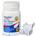 Lactase Fast Acting- Dairy fordøjelsestillæg, 60 kapsler (pakning med 1 stk.)
