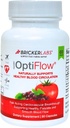 Bricker Labs OptiFlow Blood Circulation Vitaminer, naturligvis understøtter sund blodgennemstrømning, Indeholder FruitFlow og resVida Trans resveratrol. Blood Optimizer Supplement 60 kapsler