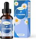 Phytoral Potent L- Theanine Liquid Drops - Høj Absorption L- Theanine for børn & voksne rolig & afslapning support - Premium Kvalitet Drops Ideel til børn og voksne Liquid 30 Servering