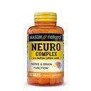 MASON NATURAL Neuro Complex med Alpha Lipoic Acid & Vitamin B12, Egnet til vegetarer, 100 tabletter